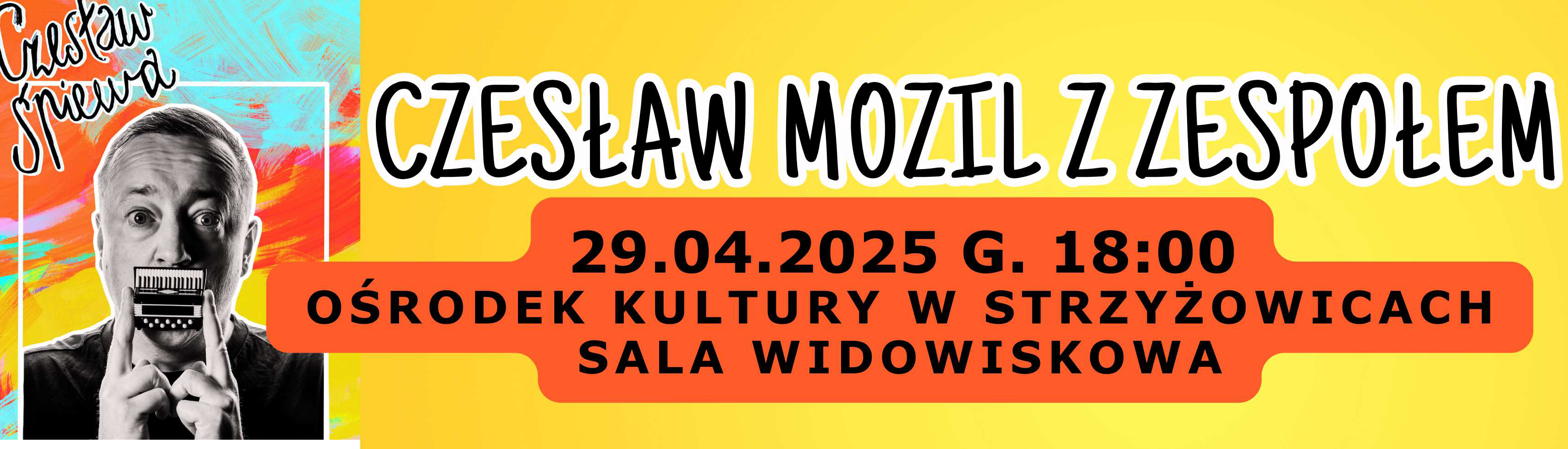 Koncert Czesława Mozila z zespołem