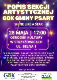 Popis sekcji artystycznej GOK Gminy Psary-2