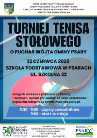 TURNIEJ TENISA STOLOWEGO 2025